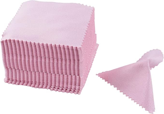 Mikrofiberrengöringskläder 25-pack Rosa 17x17 cm
