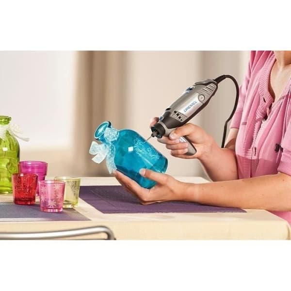 DREMEL diamantspetsar ø 2,4 mm - Set med 2 - DREMEL tillbehör - Grå
