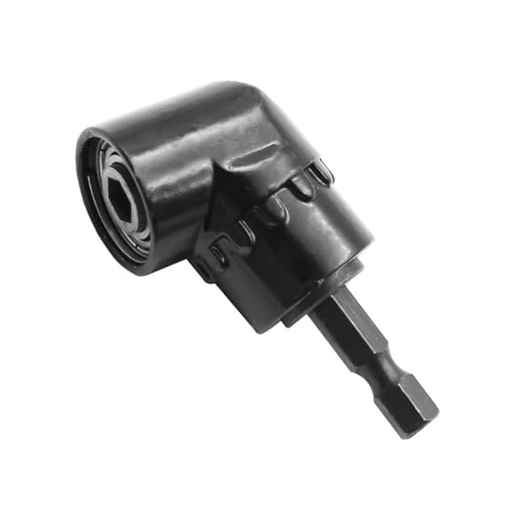 INF 105 graders vinklet bitholder magnetisk Sort 1/4 inch