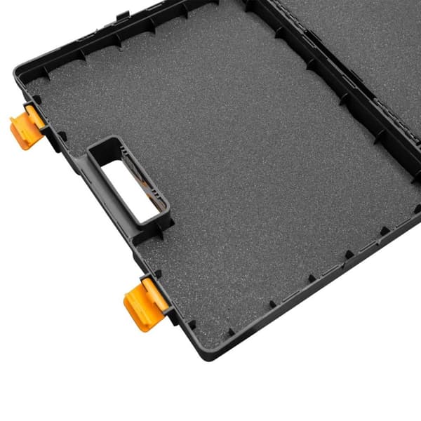 vidaXL universelle maskinkufferter med skumgummi 2 stk. polypropylen