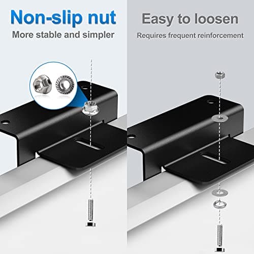 INF Solpanelsfästen med skruvar 4-pack