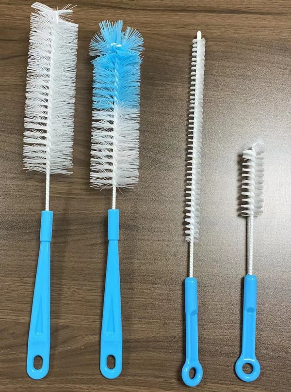 4-pack rengöringsborstar för halm nappflaska