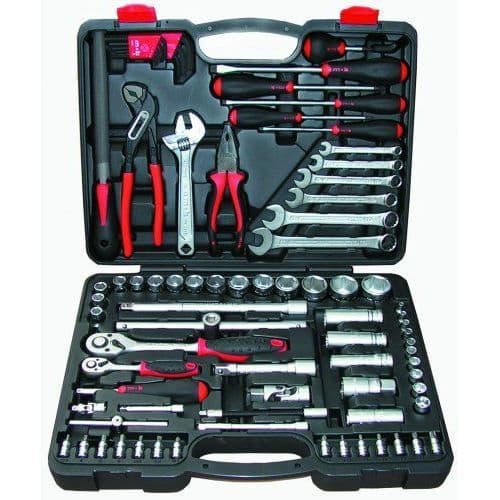 1/4" och 1/2" hylsnyckelset - 81 delar - Peddinghaus