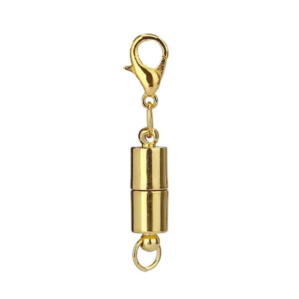 INF 10 Pack magnetiske smykker Connector låse til halskæde armbånd Guld