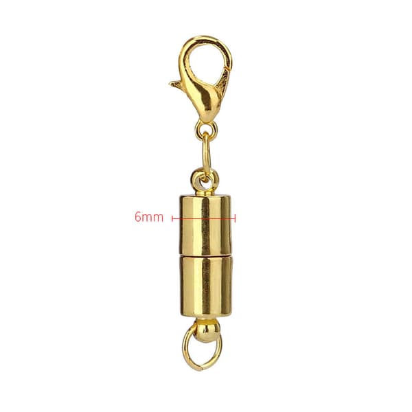 INF 10 Pack magnetiske smykker Connector låse til halskæde armbånd Guld