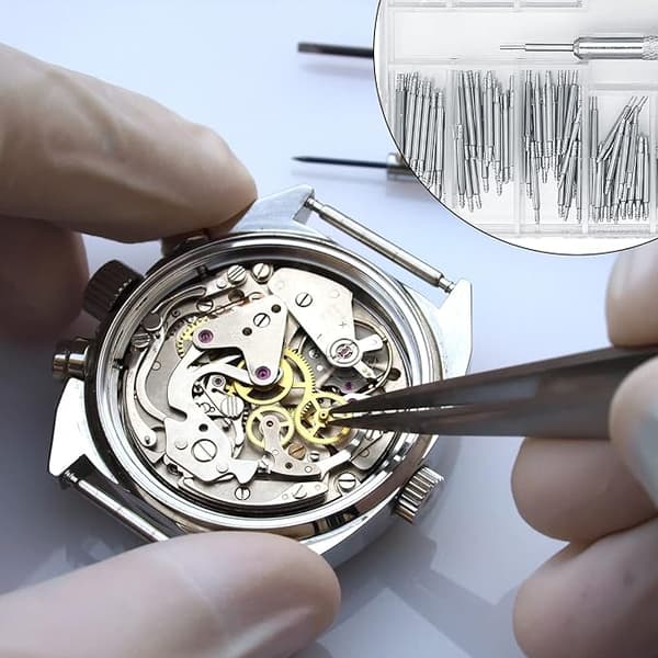 INF Ur Spring Bar Udskiftning af urrem Reparationsværktøj 8-25 mm Urrem Fjernelse 144-Styk
