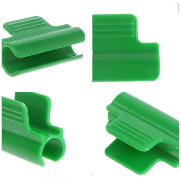 INF Varmehusklemmer Film Række Cover Netting Tunnel Hoop Clip 30-Piece