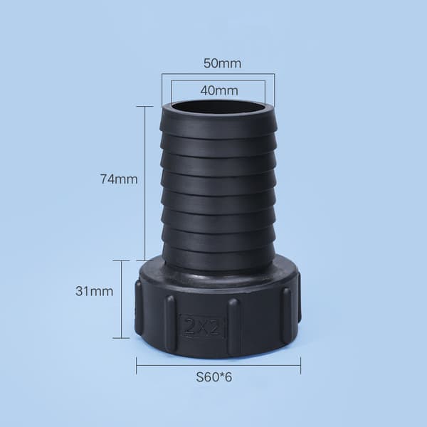 Plasttank slangeadapter IBC hageslange monteringsverktøy
