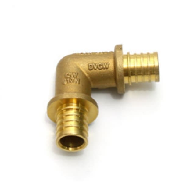 INF Messing Fitting Albue Pex Slide Sleeve Fitting