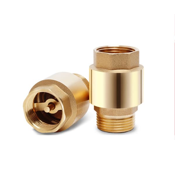 INF Vertikala backventiler i mässing 1-1/4''（390g）DN32
