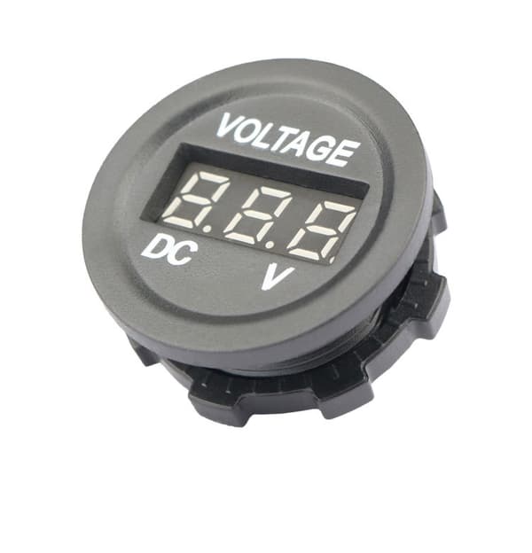 INF Køretøjsmonteret kort voltmeter