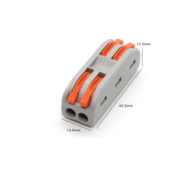 INF 2 In 2 Out Quick Wiring Kaapeli Kompakti sähköliitin