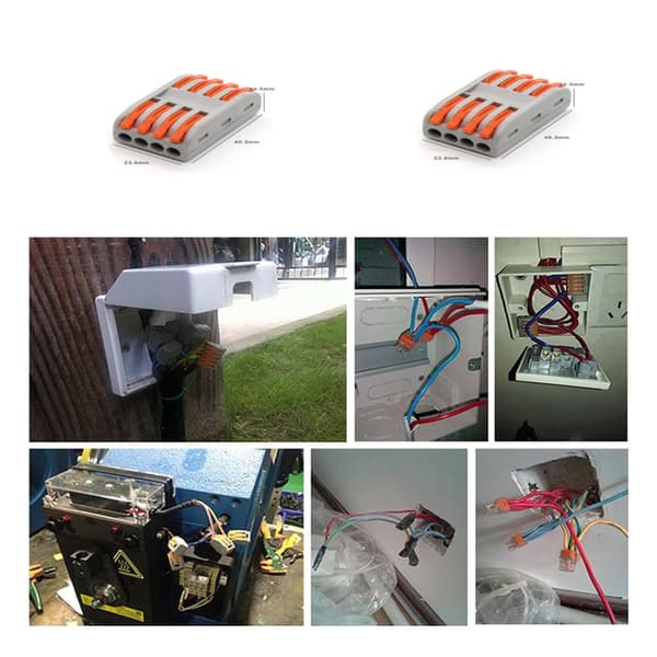 INF 4 inn 4 ut hurtigledningskabel Kompakt elektrisk kontakt