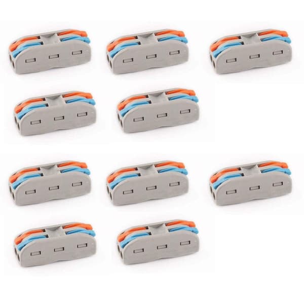 INF 2 in 2 Out Quick Wiring Kabel Kompakt elektrisk kontakt