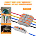 Miniatyrbild 5 av 6: INF 2 In 2 Out Quick Wiring Kabel Kompakt elektrisk kontakt