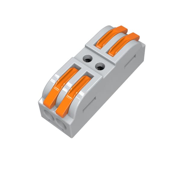 INF 2 In 2 Out Quick Wiring Kabel Kompakt elektrisk kontakt
