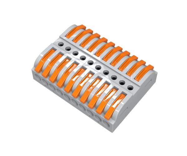 INF 10 in 10 ut snabbkabelkabel Kompakt elektrisk kontakt