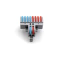 Miniatyrbilde 3 av 4: INF Spak Wire Mutter Connectors Conductor Compact Quick Wiring 2 in 8 Out