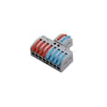 Miniatyrbild 4 av 4: INF Spak Wire Mutter Connectors Conductor Compact Quick Wiring 2 in 8 Out