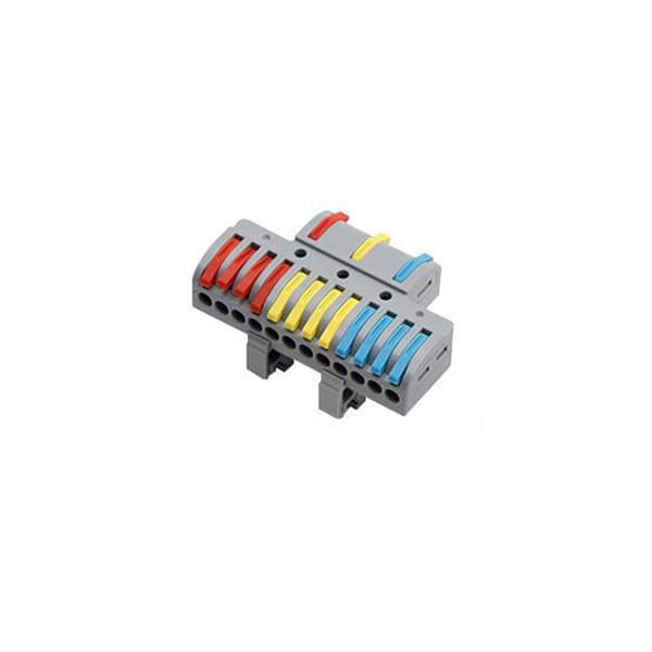INF Spak Wire Mutter Connectors Conductor Compact Quick Wiring 3 in 12 Out