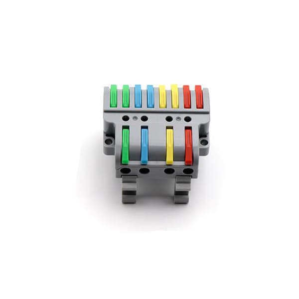 INF Vipu Johdinmutteriliittimet Johdin Kompakti Quick Wiring 4 in 8 Out