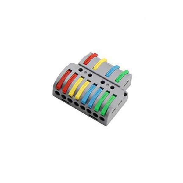 INF Spak Wire Mutter Connectors Conductor Compact Quick Wiring 4 in 8 Out