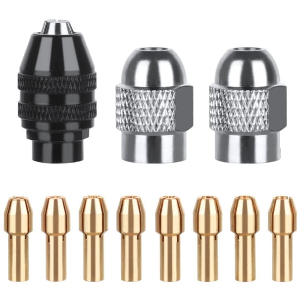 INF Dremel roterende værktøjsklemmesæt (kompatibel med engelsk 4485 og 4486)