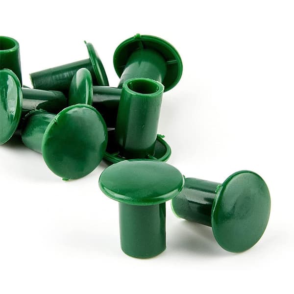 INF Hage bambus stang kapsler - Beskytter mot skarpe tips og forhindrer råte 36-Piece