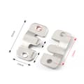 Miniatyrbild 8 av 11: INF Rostfria Krokar, 10-pack