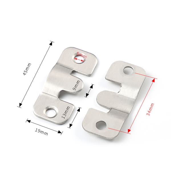 INF Rostfria Krokar, 10-pack