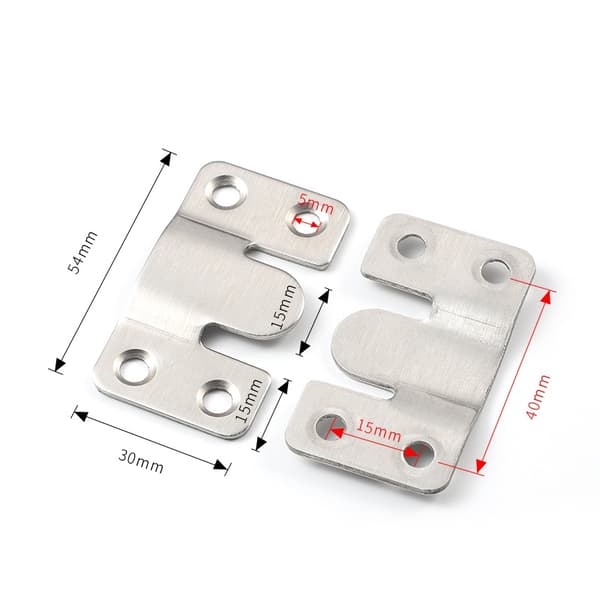INF Rostfria Krokar, 10-pack
