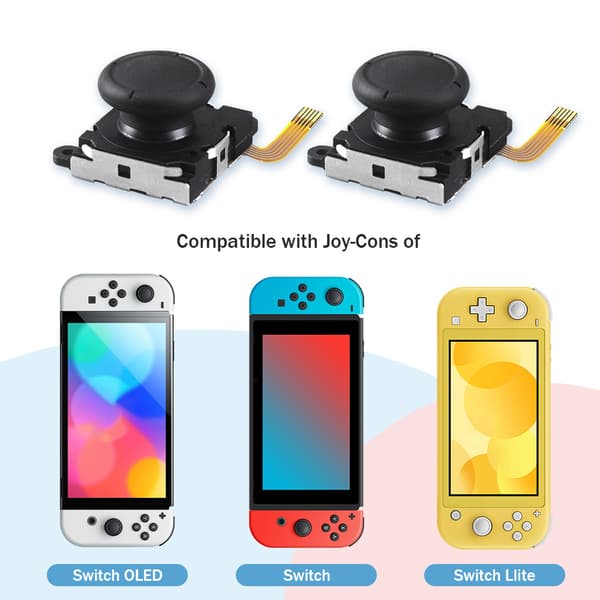 Hall Effect Joystick Erstatning for Switch OLED