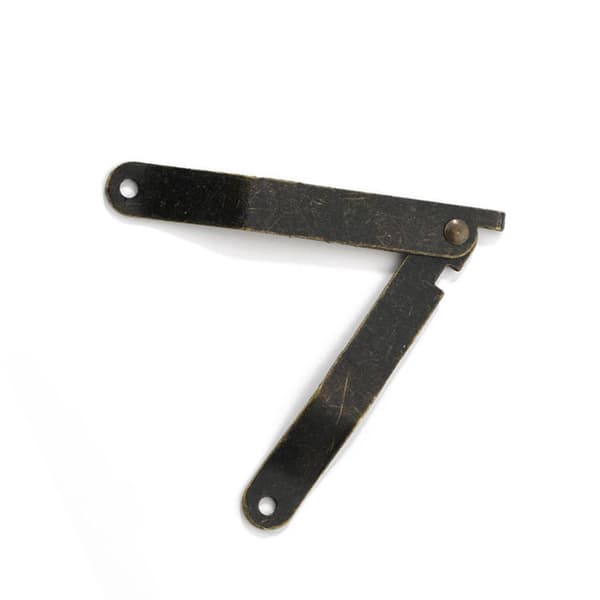 INF Antikke bronseboks hjørnebraketter (4-pack)