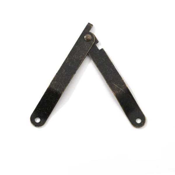INF Antikke bronseboks hjørnebraketter (4-pack)
