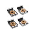 Miniatyrbild 1 av 10: INF Järnklämmor för Speglar, 4-pack