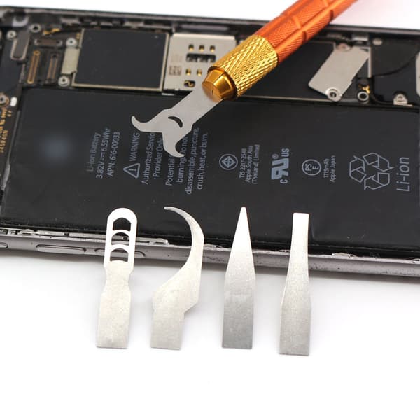 INF 14-delers hovedkort CPU-demonteringsverktøysett for Apple-enheter Sølv0