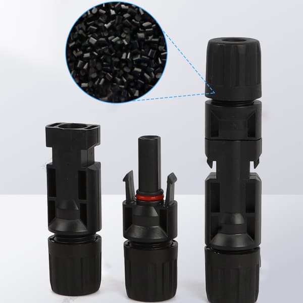 INF MC4Y 5-suuntainen haaraliitin - 1000V-30A - musta