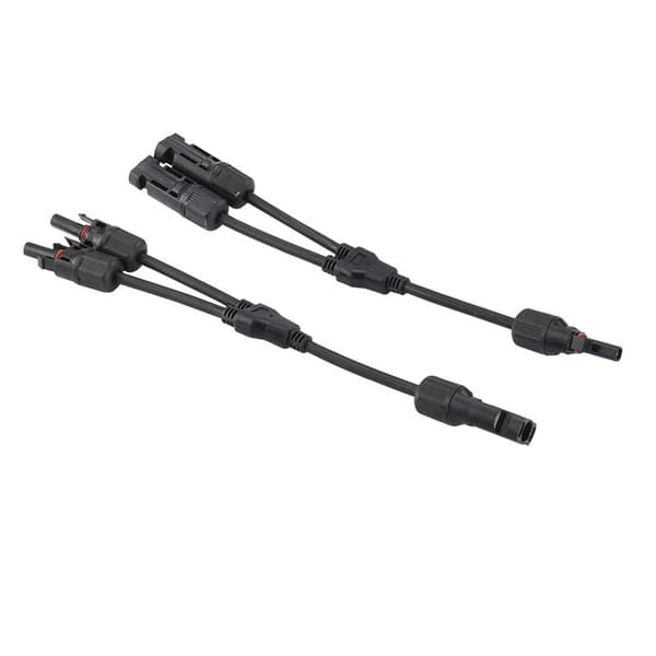 INF MC4Y haaraliitin - 1000V-30A - musta 0