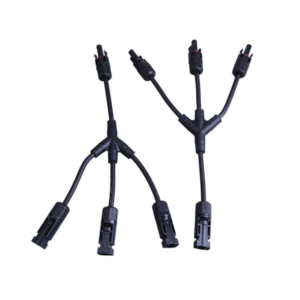 INF MC4Y haaraliitin - 1000V-30A - musta 0