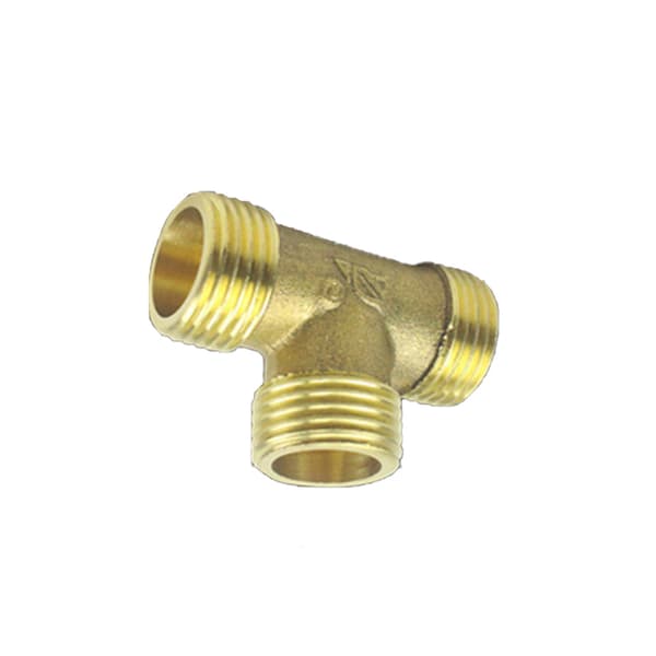INF Messing T-Stykke 1/2" - Til Vandrør
