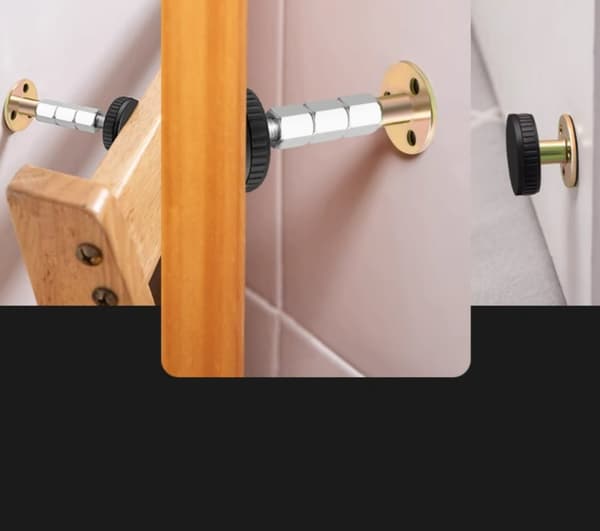 INF 4 Pack Sengeramme Anti-Shake Værktøj, Justerbar Hovedgærde Stabilisator