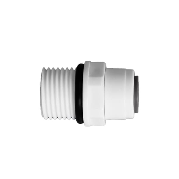 INF 10 stk Quick Connector Sæt - 1/2" hangevind til 3/8" Push Fit (med O-ring)