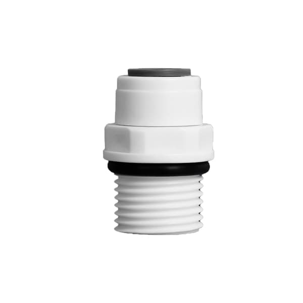 INF 10 stk Quick Connector Sæt - 1/2" hangevind til 3/8" Push Fit (med O-ring)