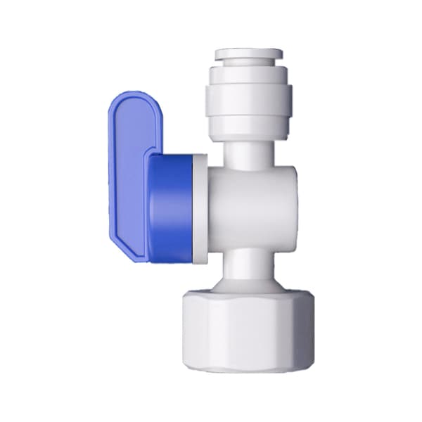 INF 10 stk lynkoblingssæt - 1/2" indvendig gevind til 1/4" push-fit kugleventil