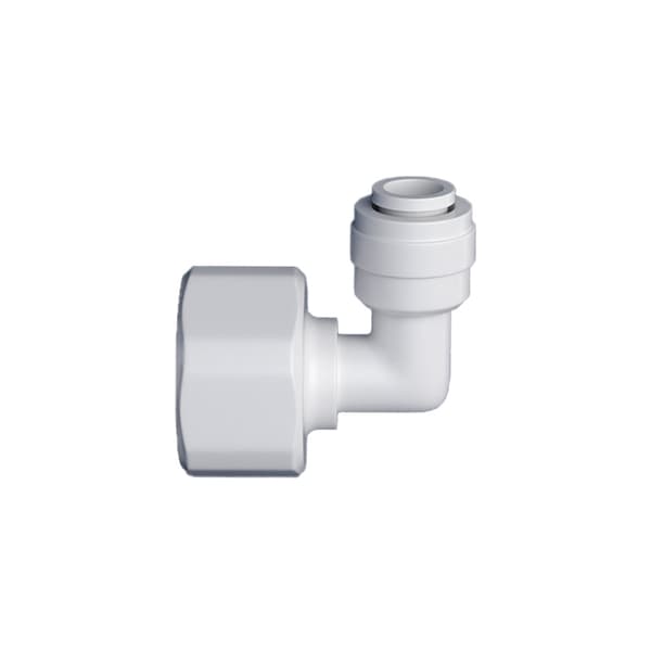 INF 10 stk Quick Connector Sæt - 1/2" hantråd til 1/4" Quick Connect Albue