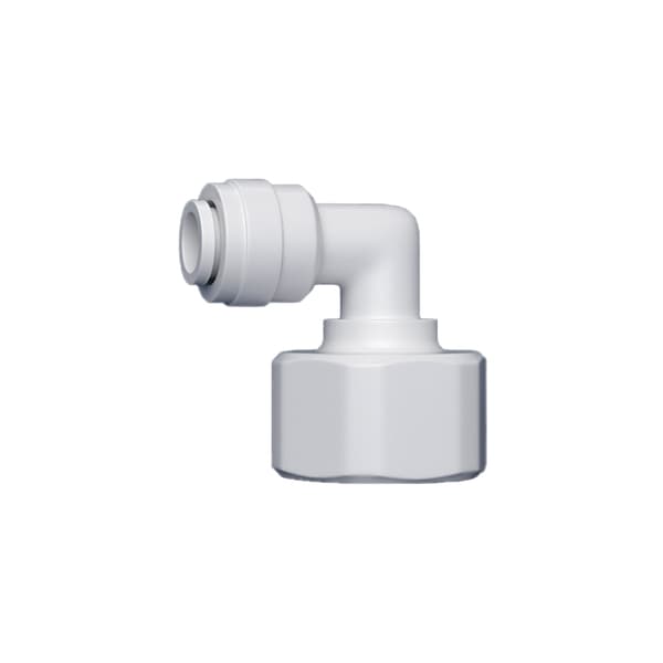 INF 10 stk Quick Connector Sæt - 1/2" hantråd til 1/4" Quick Connect Albue