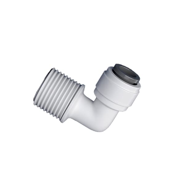 INF 10 st Quick Connector Set - 1/2" hangänga till 3/8" Quick Connect Armbåge