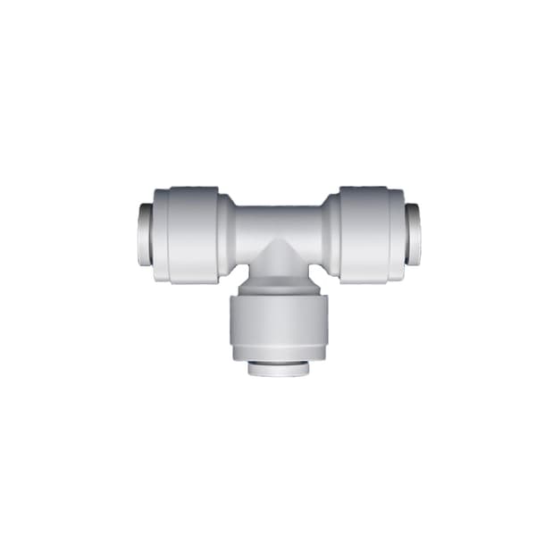 INF 10 stk Quick Connector 2-vejs splitter (hvid) til vandrensere