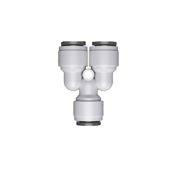 INF 10 stk 1/4" Y-formet trevejsstik til vandrenser