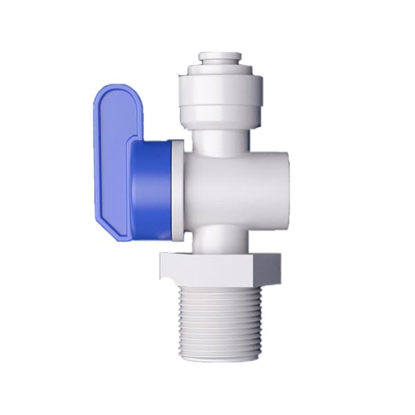 INF 10 stk Quick Connector Sæt - 1/2" hangevind til 1/4" Quick Connect kugleventil